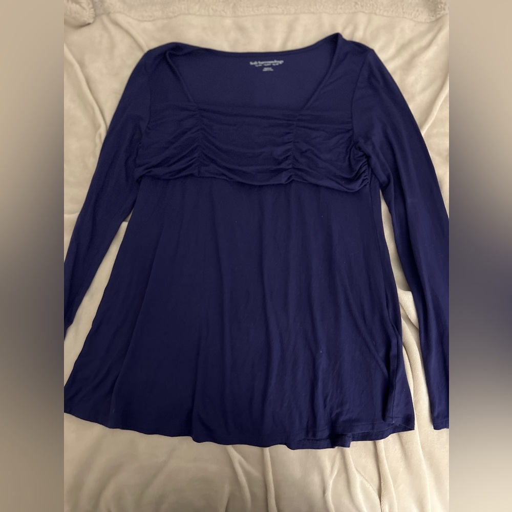 Soft Surroundings Long Sleeve Top Size Medium